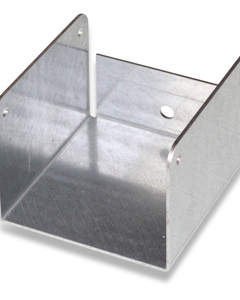 Bracket f/ feed level slide trans through/KG-pipe Caravan